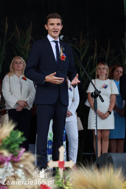 Fotorelacja I: XXVI Dożynki Powiatowo -Gminne w Łazach