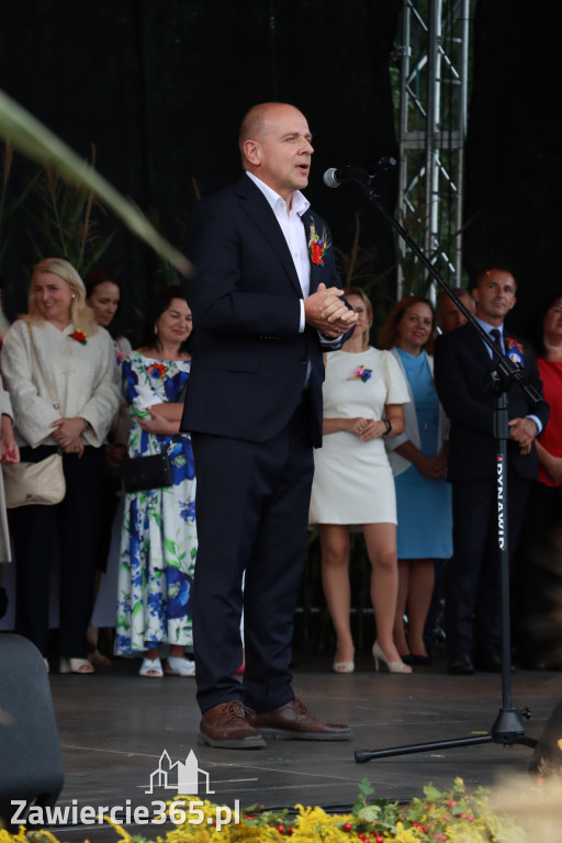 Fotorelacja I: XXVI Dożynki Powiatowo -Gminne w Łazach