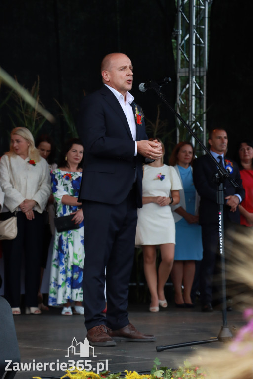 Fotorelacja I: XXVI Dożynki Powiatowo -Gminne w Łazach