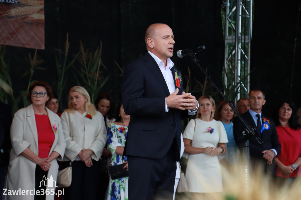 Fotorelacja I: XXVI Dożynki Powiatowo -Gminne w Łazach