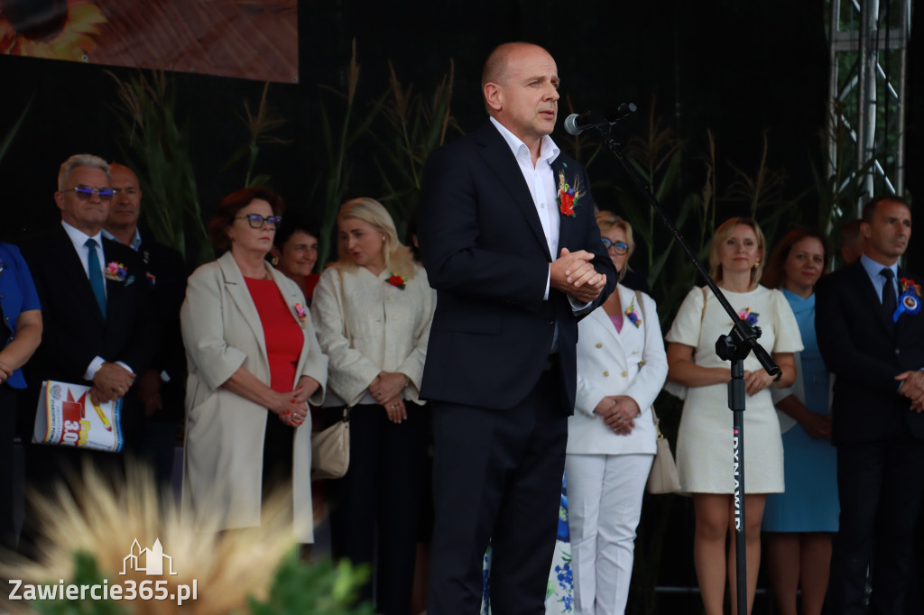 Fotorelacja I: XXVI Dożynki Powiatowo -Gminne w Łazach