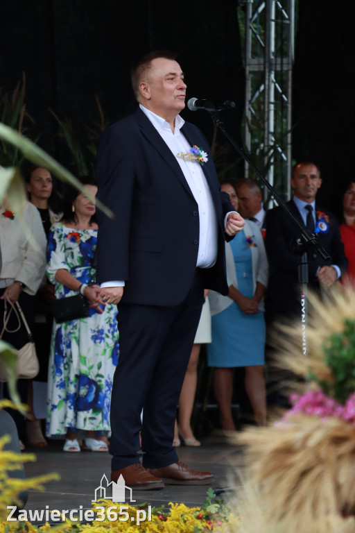 Fotorelacja I: XXVI Dożynki Powiatowo -Gminne w Łazach