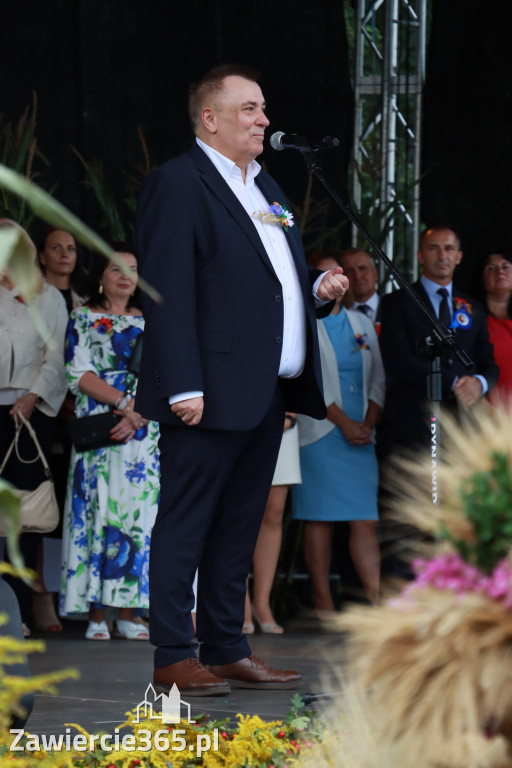 Fotorelacja I: XXVI Dożynki Powiatowo -Gminne w Łazach