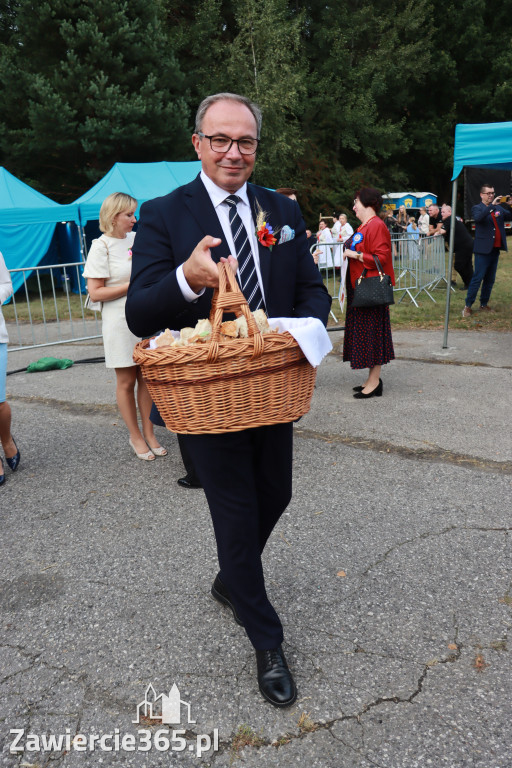 Fotorelacja I: XXVI Dożynki Powiatowo -Gminne w Łazach