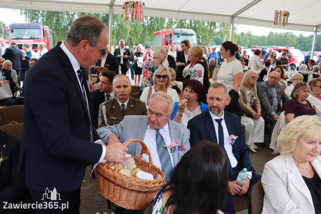 Fotorelacja I: XXVI Dożynki Powiatowo -Gminne w Łazach