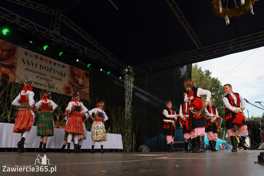 Fotorelacja II: XXVI Dożynki Powiatowo - Gminne w Łazach