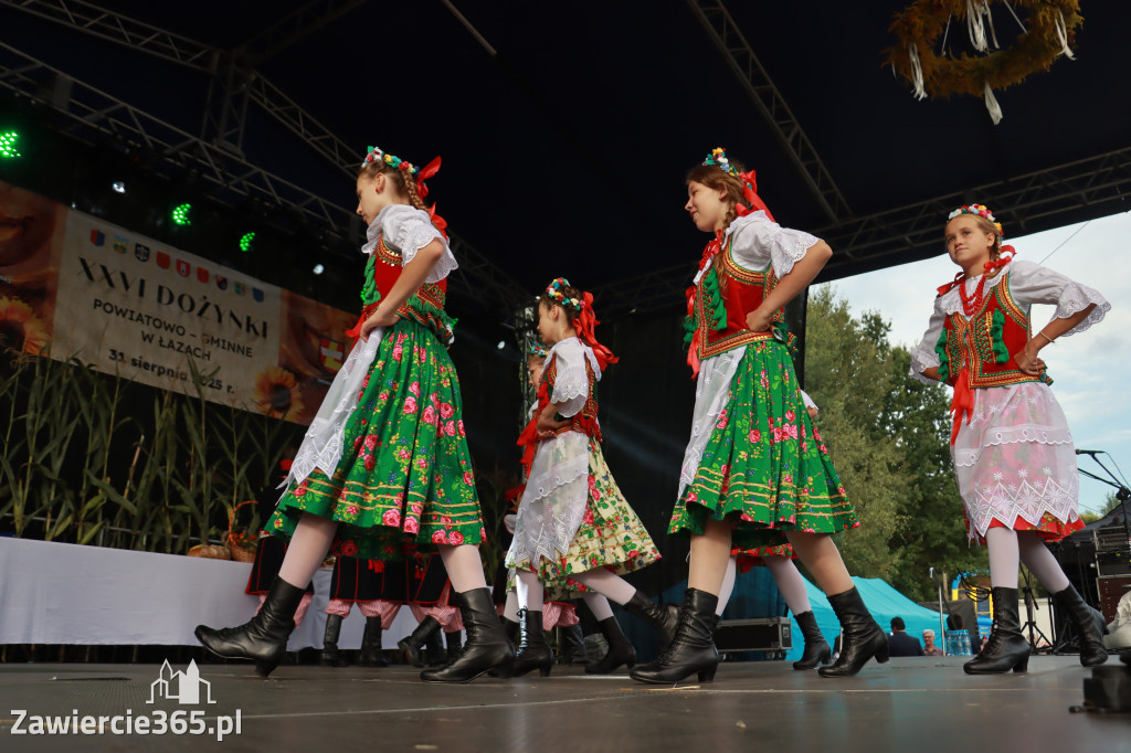 Fotorelacja II: XXVI Dożynki Powiatowo - Gminne w Łazach