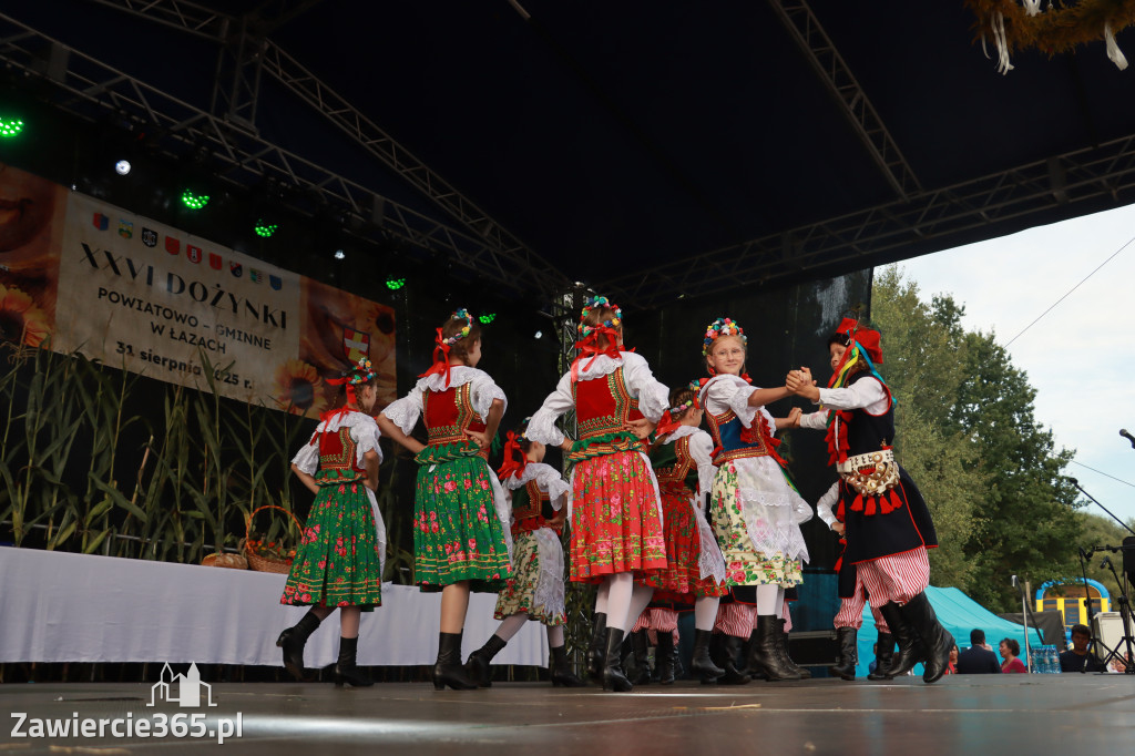 Fotorelacja II: XXVI Dożynki Powiatowo - Gminne w Łazach