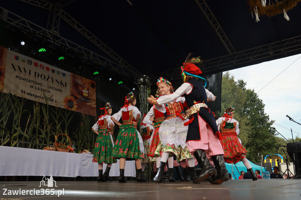 Fotorelacja II: XXVI Dożynki Powiatowo - Gminne w Łazach