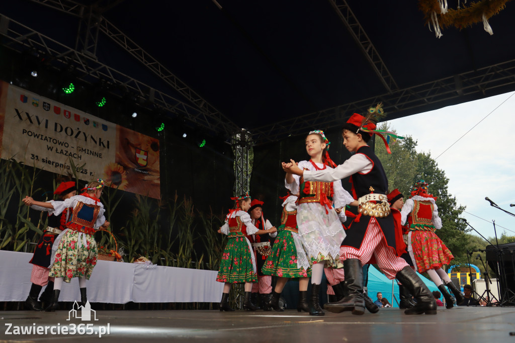 Fotorelacja II: XXVI Dożynki Powiatowo - Gminne w Łazach
