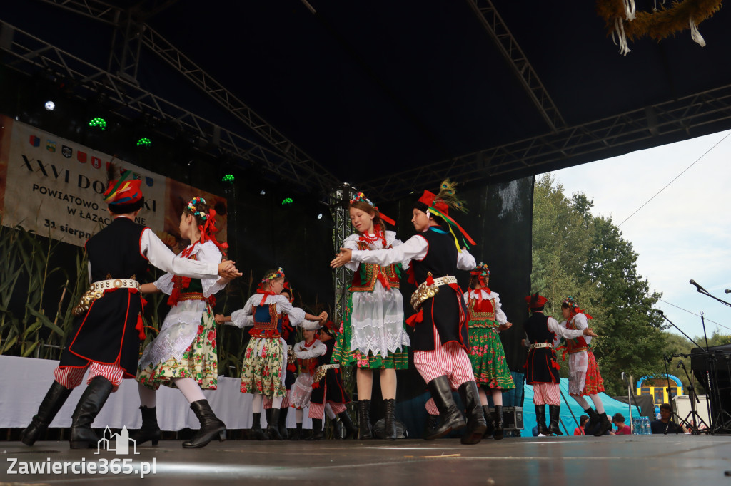 Fotorelacja II: XXVI Dożynki Powiatowo - Gminne w Łazach