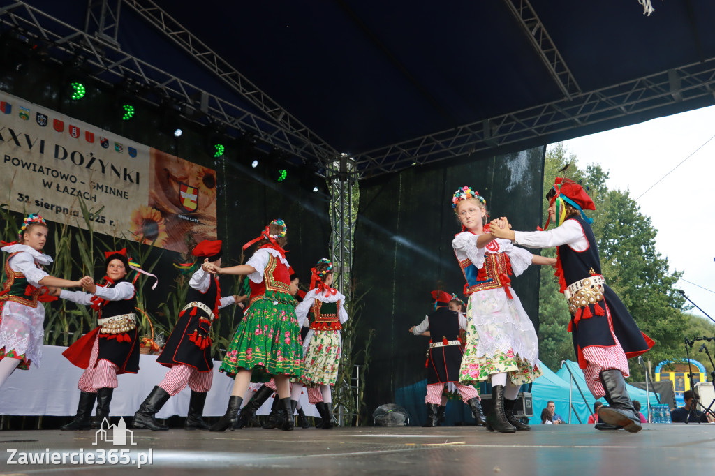 Fotorelacja II: XXVI Dożynki Powiatowo - Gminne w Łazach