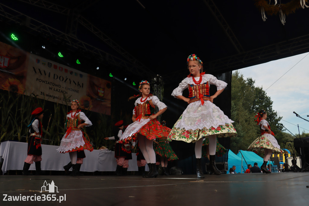 Fotorelacja II: XXVI Dożynki Powiatowo - Gminne w Łazach