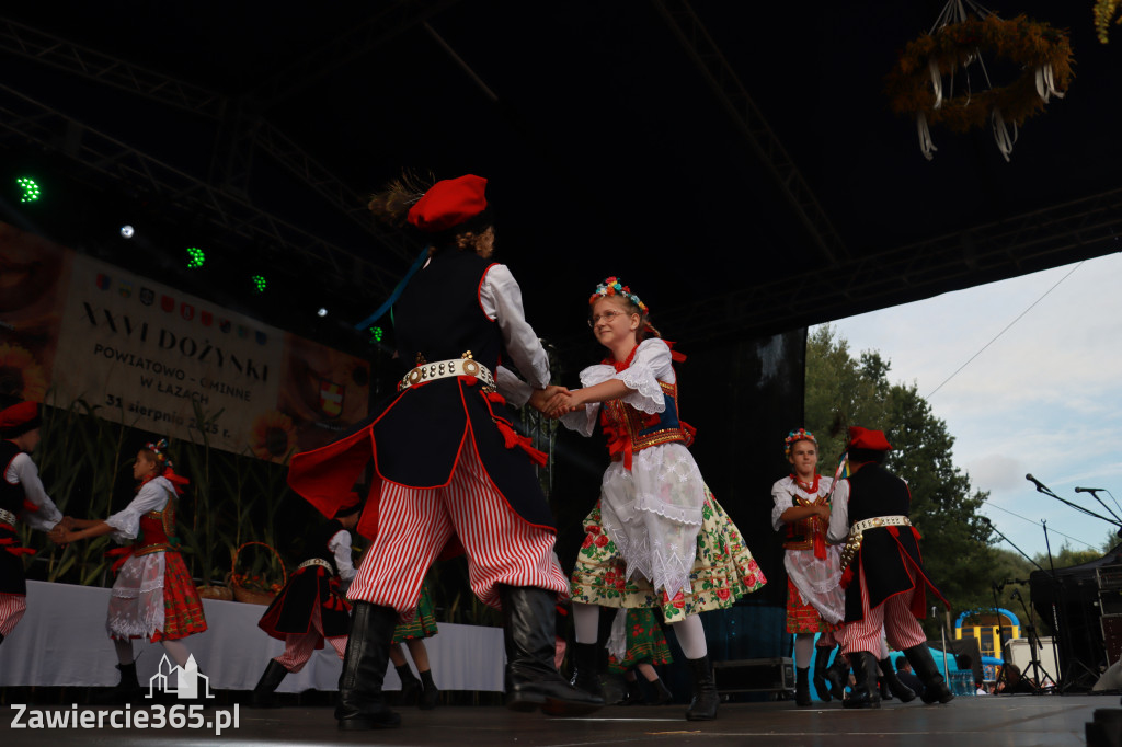 Fotorelacja II: XXVI Dożynki Powiatowo - Gminne w Łazach