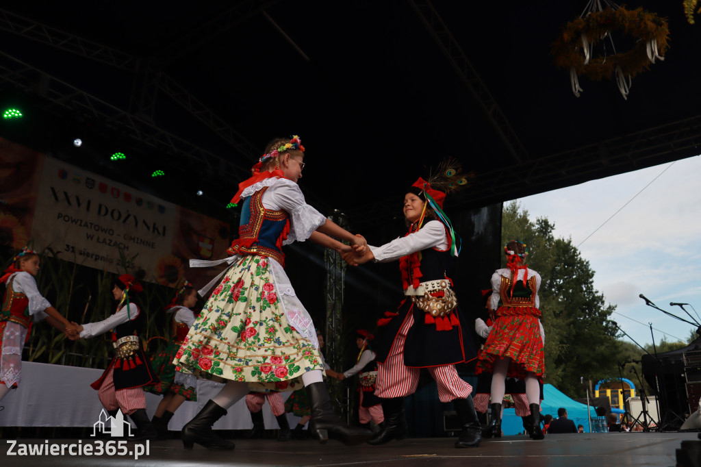 Fotorelacja II: XXVI Dożynki Powiatowo - Gminne w Łazach