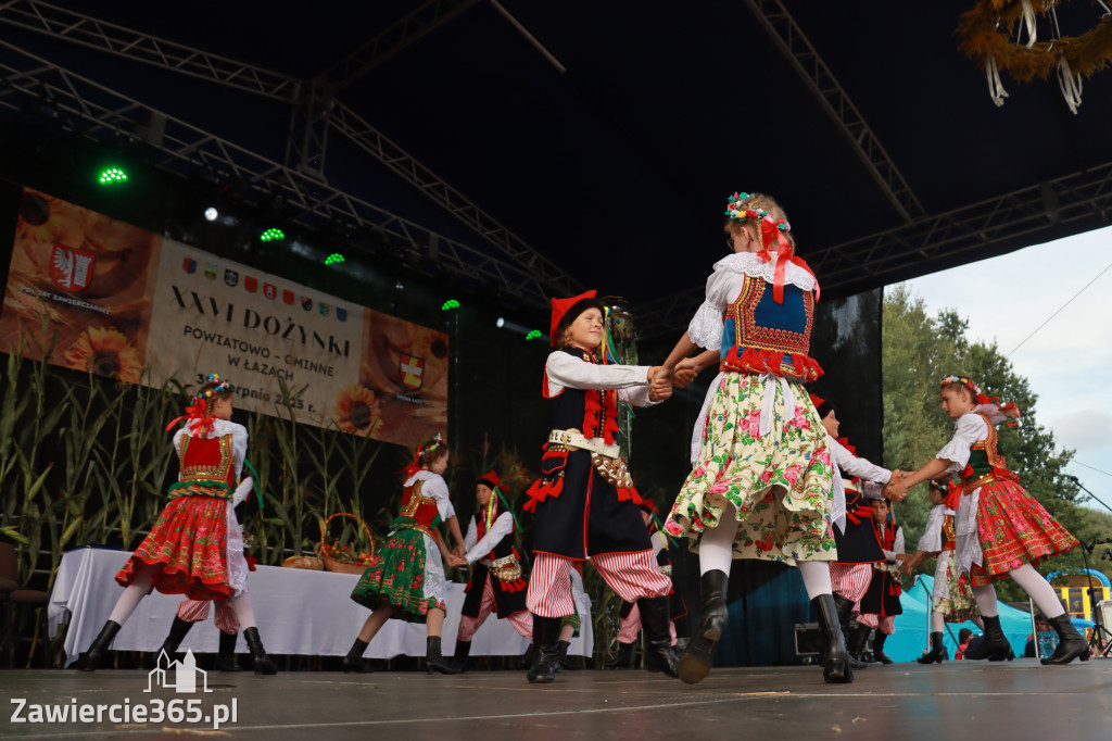 Fotorelacja II: XXVI Dożynki Powiatowo - Gminne w Łazach