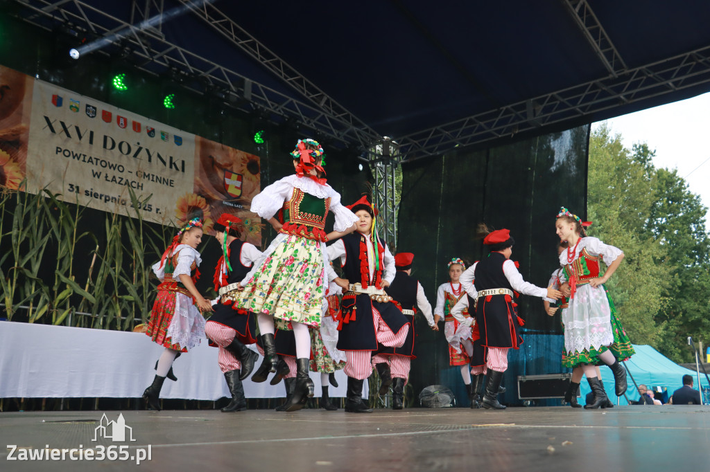 Fotorelacja II: XXVI Dożynki Powiatowo - Gminne w Łazach