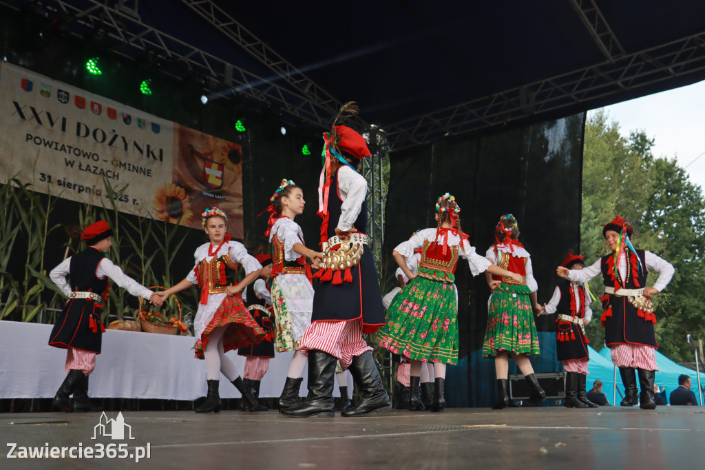 Fotorelacja II: XXVI Dożynki Powiatowo - Gminne w Łazach