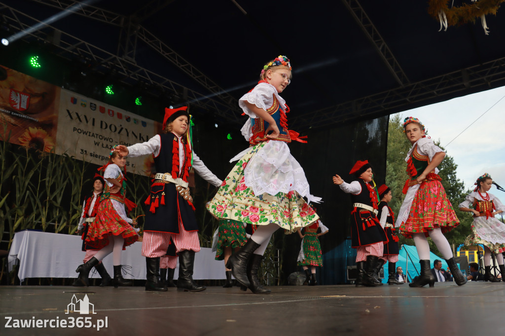 Fotorelacja II: XXVI Dożynki Powiatowo - Gminne w Łazach