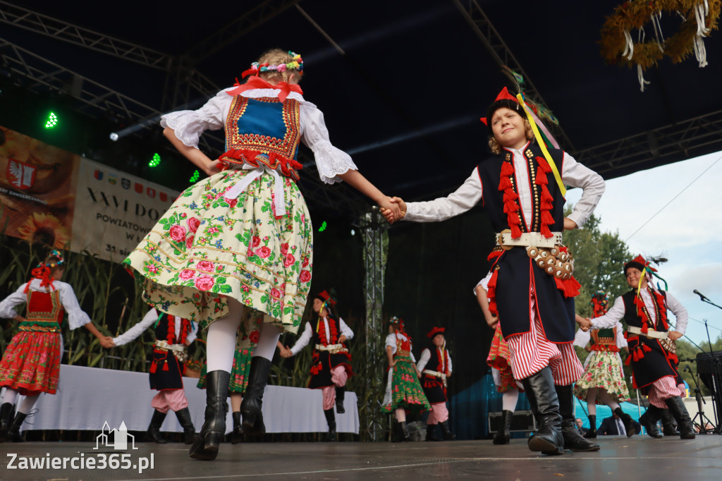 Fotorelacja II: XXVI Dożynki Powiatowo - Gminne w Łazach