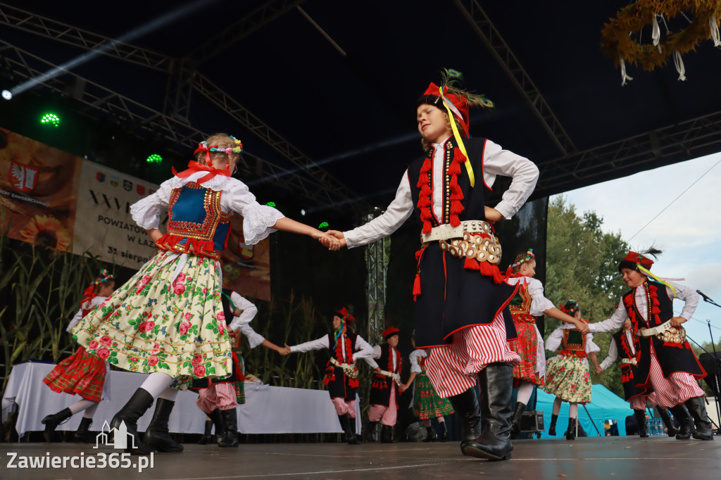Fotorelacja II: XXVI Dożynki Powiatowo - Gminne w Łazach