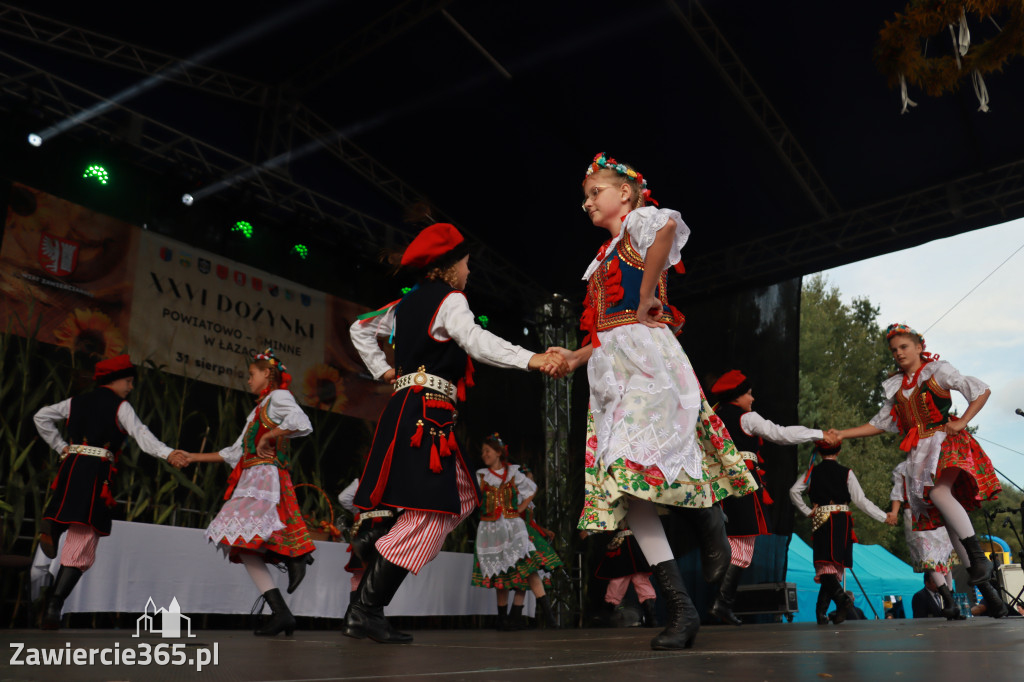 Fotorelacja II: XXVI Dożynki Powiatowo - Gminne w Łazach