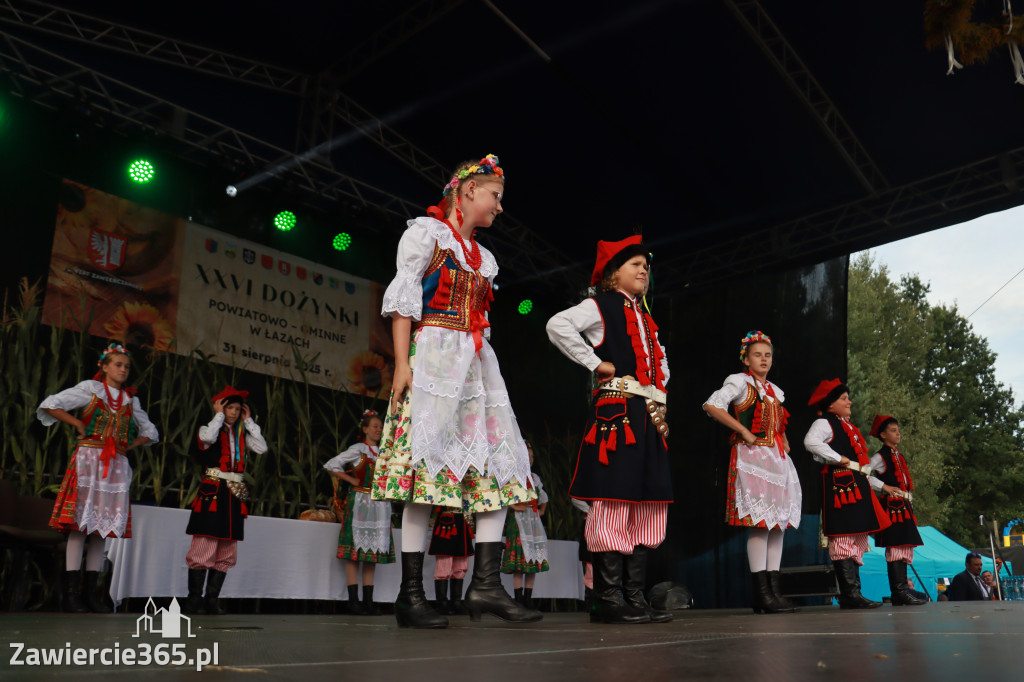 Fotorelacja II: XXVI Dożynki Powiatowo - Gminne w Łazach