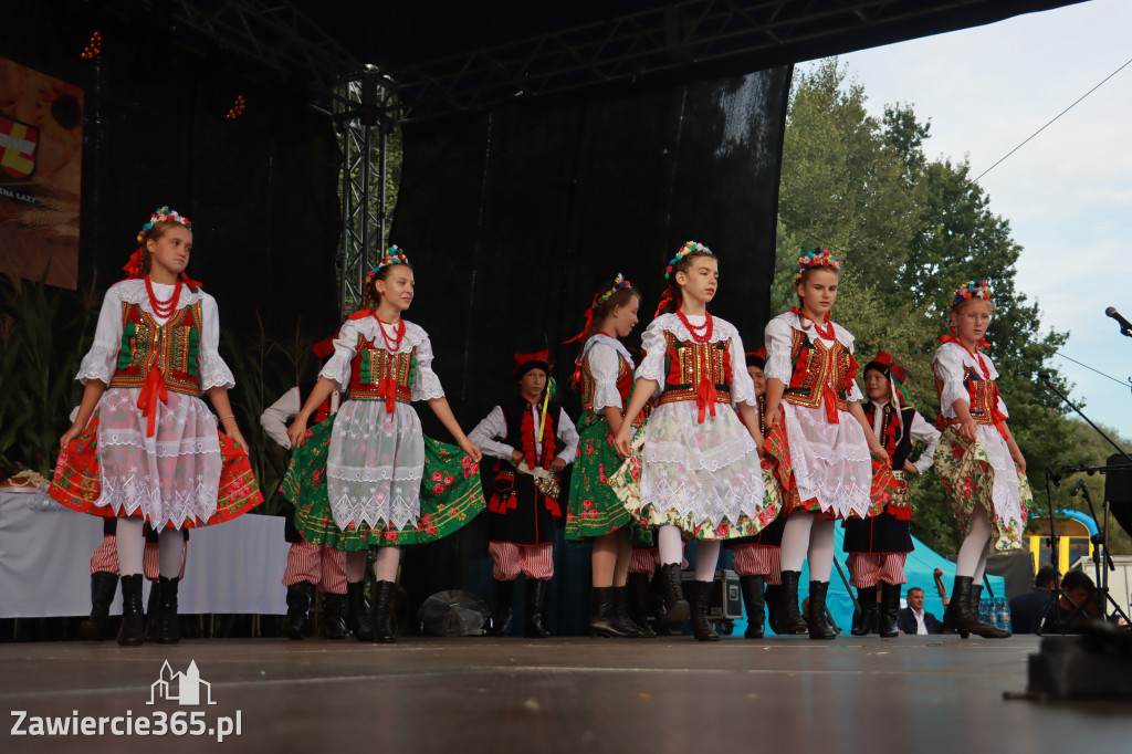 Fotorelacja II: XXVI Dożynki Powiatowo - Gminne w Łazach
