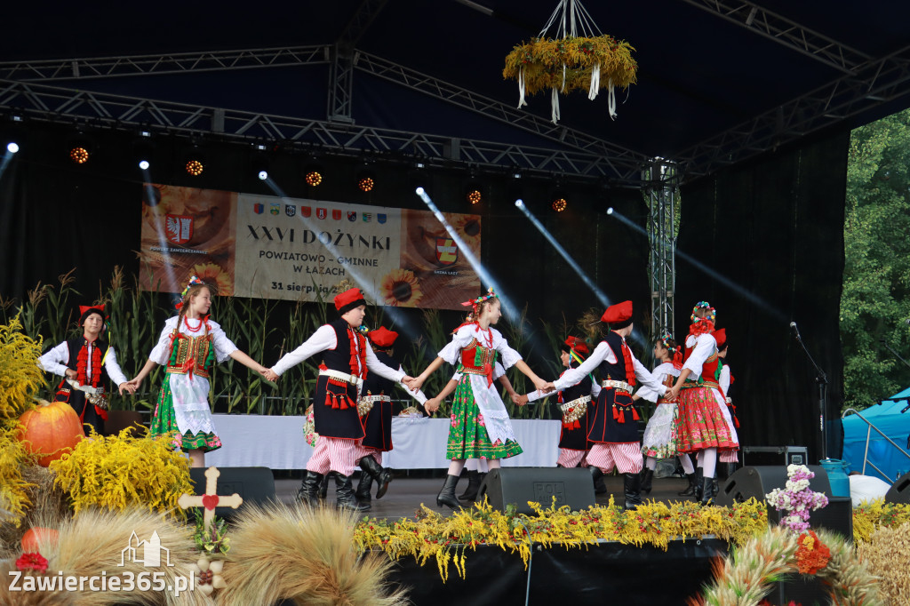 Fotorelacja II: XXVI Dożynki Powiatowo - Gminne w Łazach