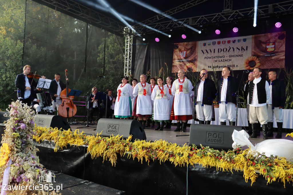 Fotorelacja II: XXVI Dożynki Powiatowo - Gminne w Łazach