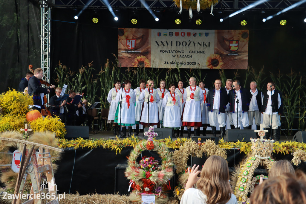 Fotorelacja II: XXVI Dożynki Powiatowo - Gminne w Łazach