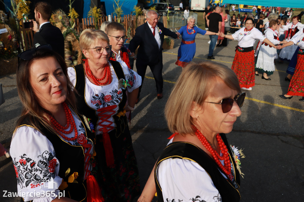 Fotorelacja II: XXVI Dożynki Powiatowo - Gminne w Łazach