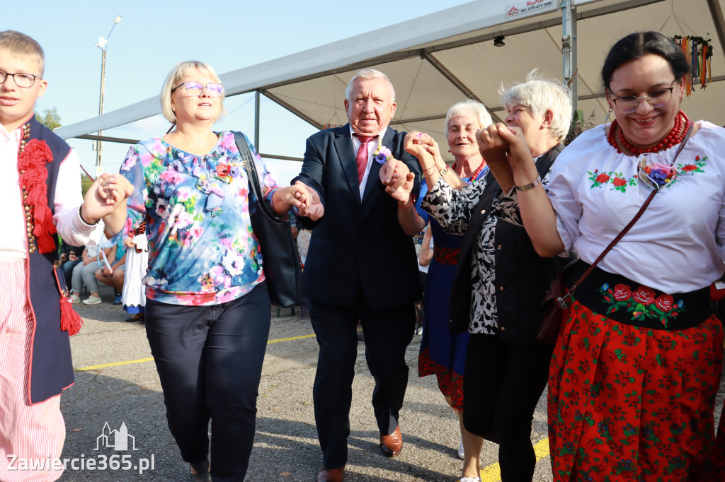 Fotorelacja II: XXVI Dożynki Powiatowo - Gminne w Łazach