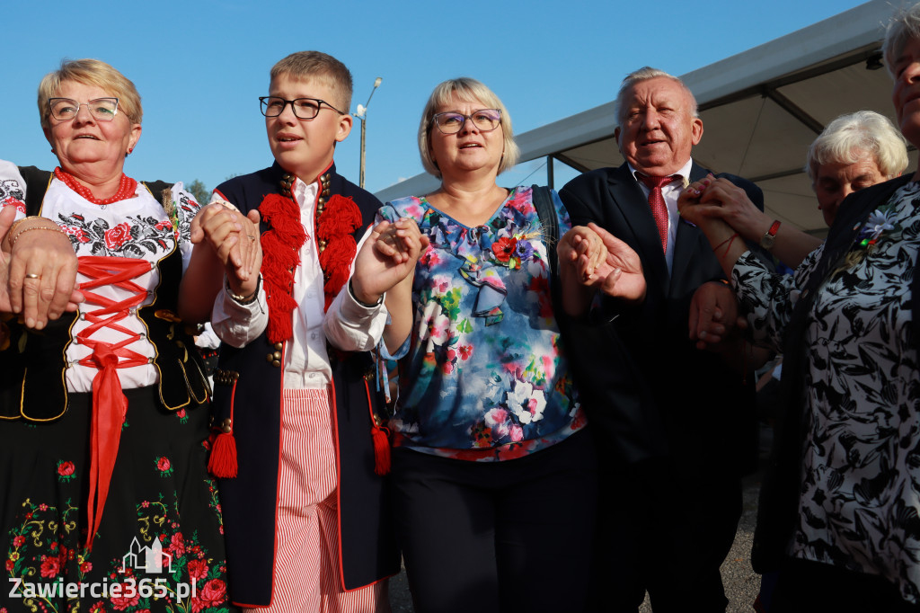 Fotorelacja II: XXVI Dożynki Powiatowo - Gminne w Łazach