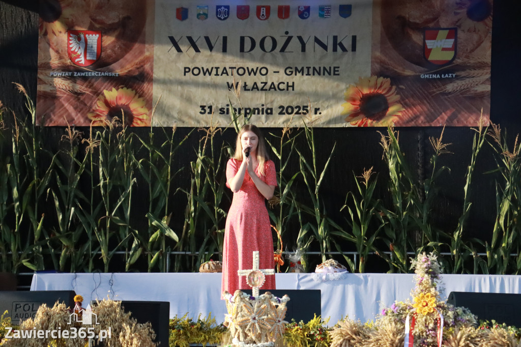Fotorelacja II: XXVI Dożynki Powiatowo - Gminne w Łazach