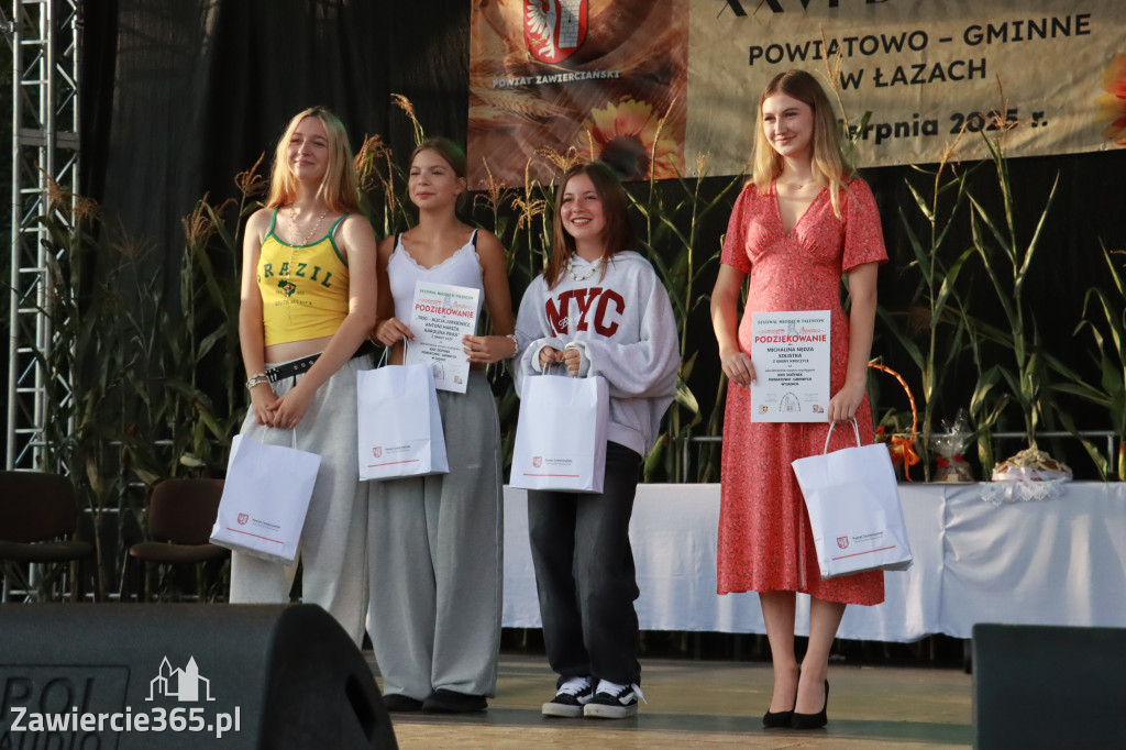 Fotorelacja II: XXVI Dożynki Powiatowo - Gminne w Łazach