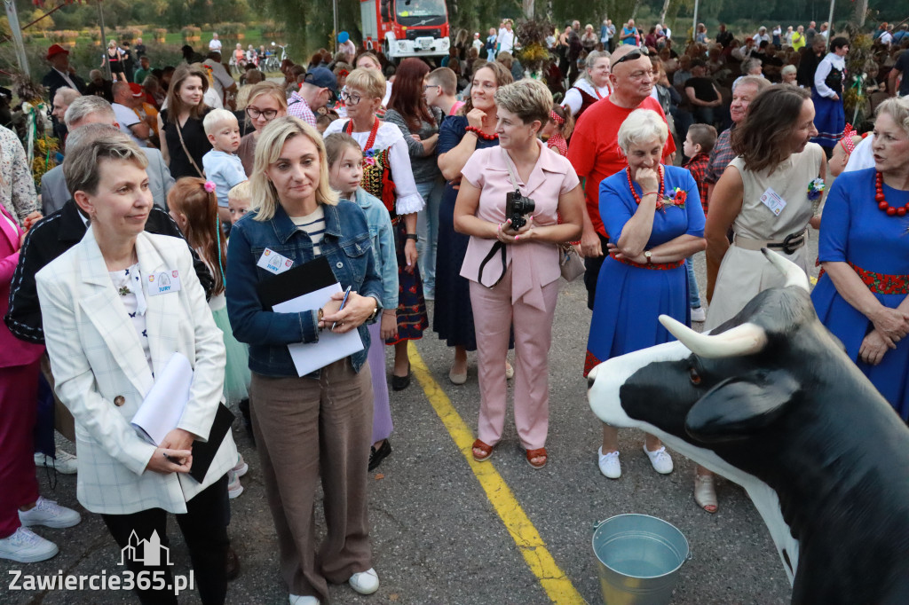 Fotorelacja II: XXVI Dożynki Powiatowo - Gminne w Łazach