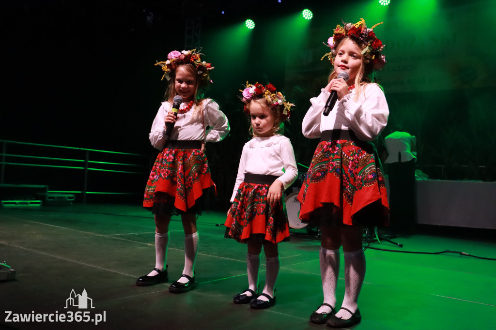 Fotorelacja III: XXVI Dożynki Powiatowo - Gminne w Łazach