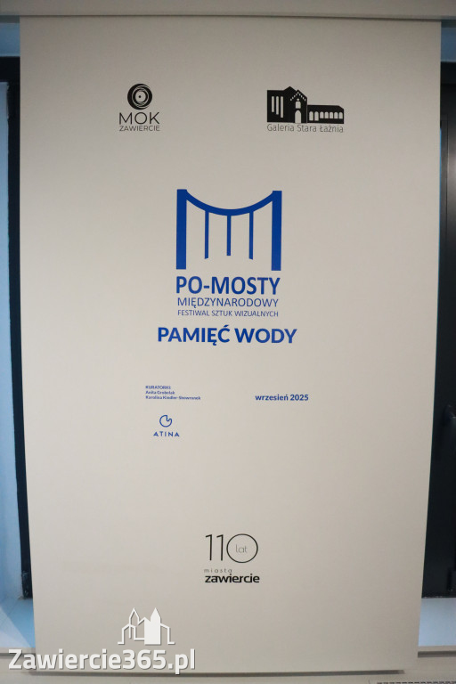 Fotorelacja: Wernisaż w ramach Festiwalu PO-MOSTY w MOK Zawiercie
