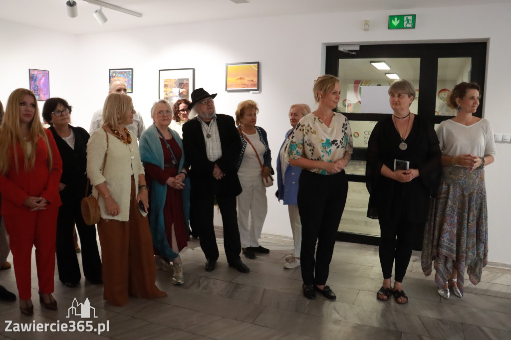 Fotorelacja: Wernisaż w ramach Festiwalu PO-MOSTY w MOK Zawiercie
