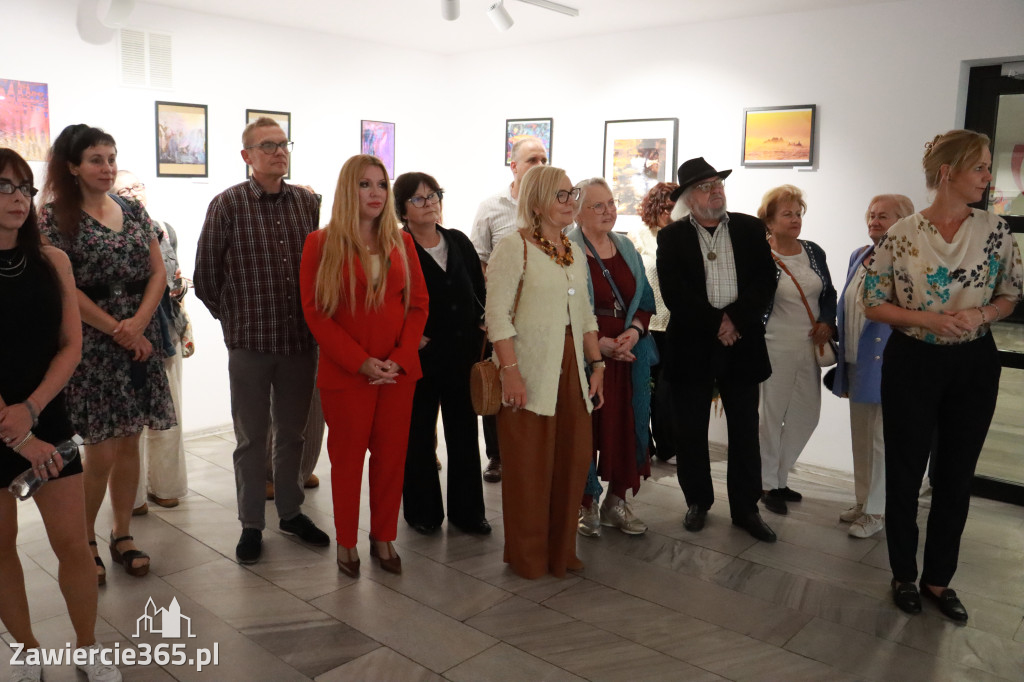 Fotorelacja: Wernisaż w ramach Festiwalu PO-MOSTY w MOK Zawiercie