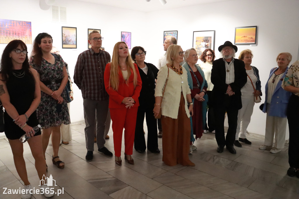 Fotorelacja: Wernisaż w ramach Festiwalu PO-MOSTY w MOK Zawiercie
