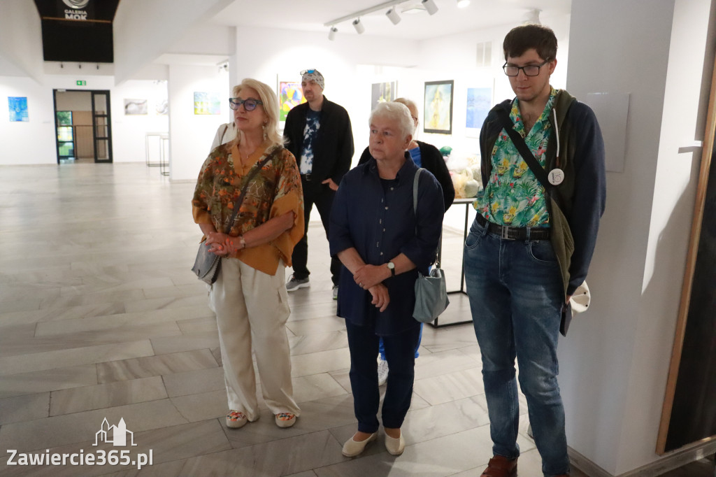 Fotorelacja: Wernisaż w ramach Festiwalu PO-MOSTY w MOK Zawiercie