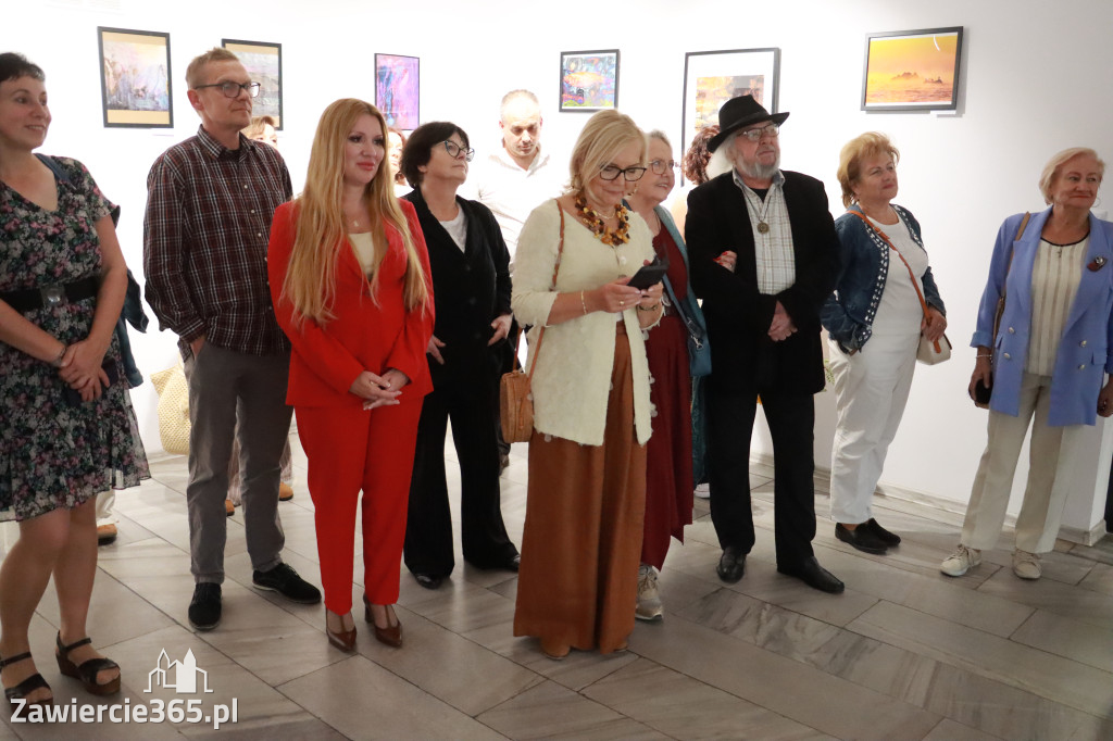 Fotorelacja: Wernisaż w ramach Festiwalu PO-MOSTY w MOK Zawiercie
