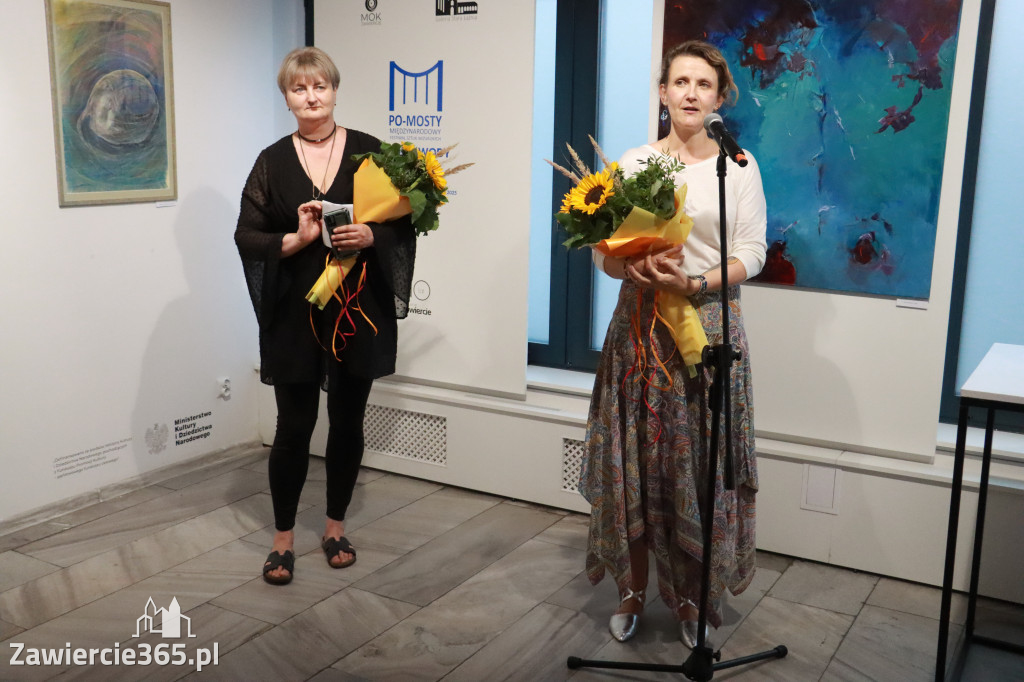 Fotorelacja: Wernisaż w ramach Festiwalu PO-MOSTY w MOK Zawiercie