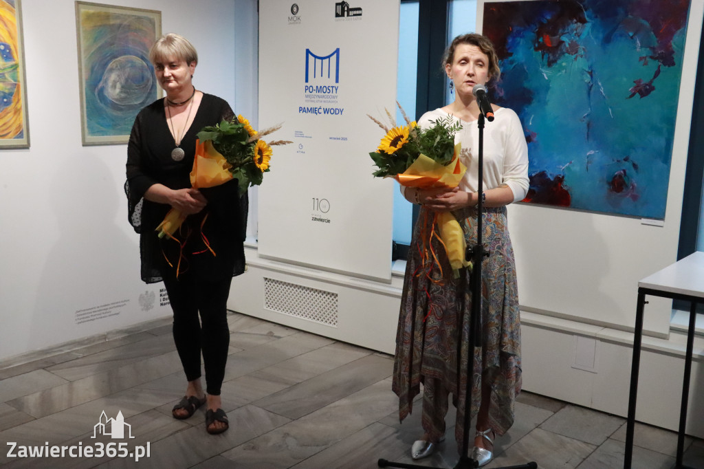 Fotorelacja: Wernisaż w ramach Festiwalu PO-MOSTY w MOK Zawiercie