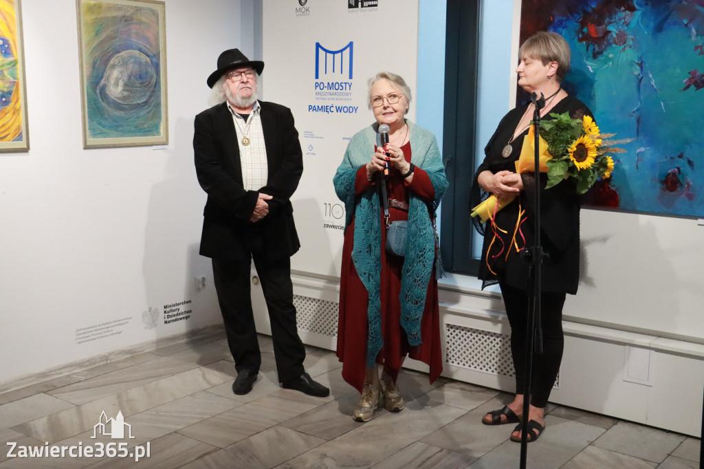 Fotorelacja: Wernisaż w ramach Festiwalu PO-MOSTY w MOK Zawiercie