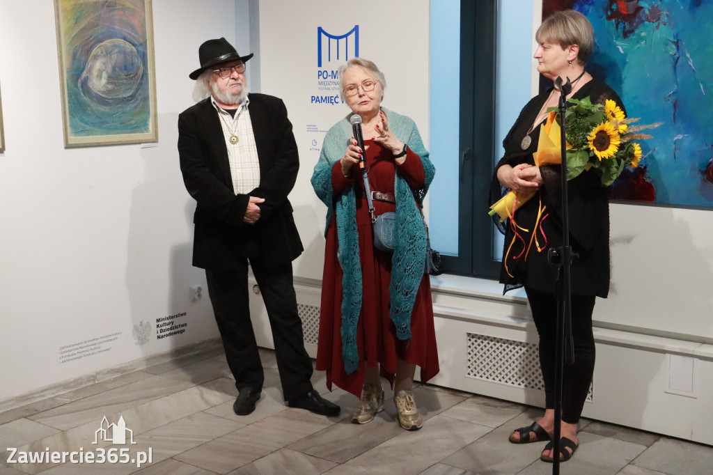Fotorelacja: Wernisaż w ramach Festiwalu PO-MOSTY w MOK Zawiercie