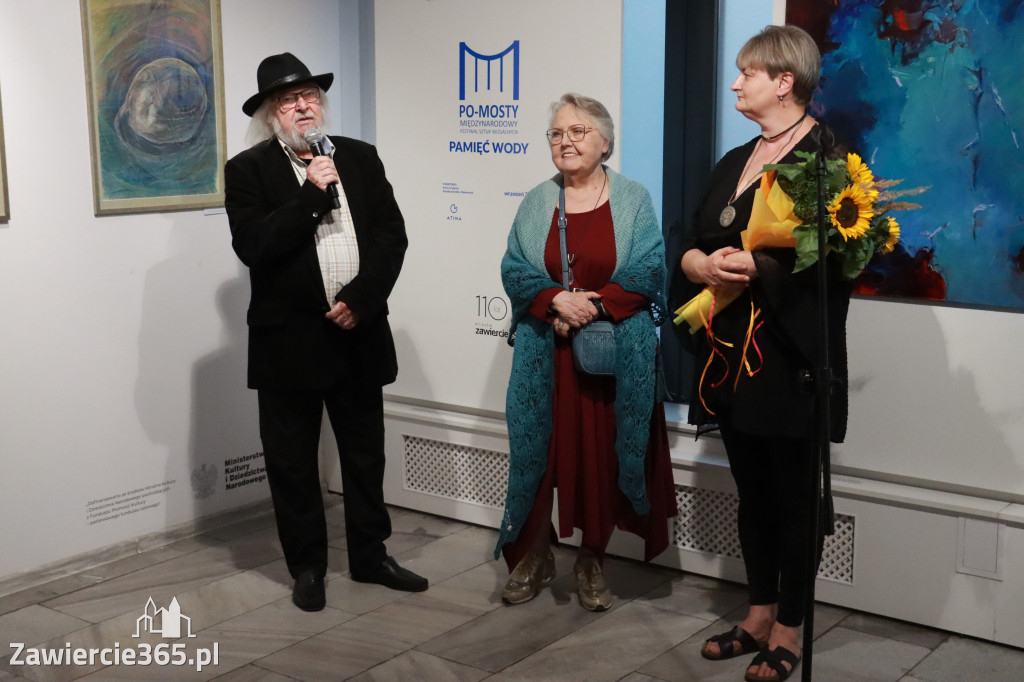 Fotorelacja: Wernisaż w ramach Festiwalu PO-MOSTY w MOK Zawiercie