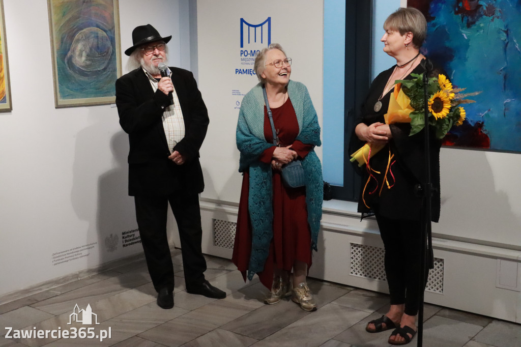 Fotorelacja: Wernisaż w ramach Festiwalu PO-MOSTY w MOK Zawiercie